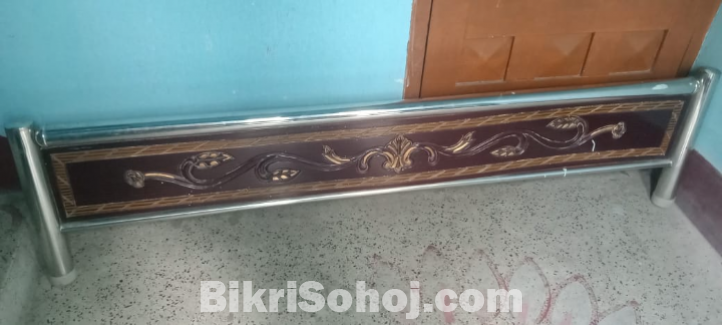 Original steel iron bed